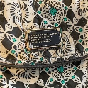 Marc by Marc Jacobs Nylon Crossbody Bag Floral Print Lightweight Designer Purse